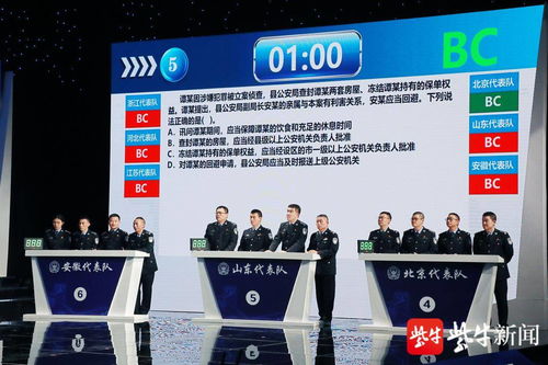 公安部組織開展全國公安民警法律知識競賽活動,江蘇代表隊榮獲一等獎